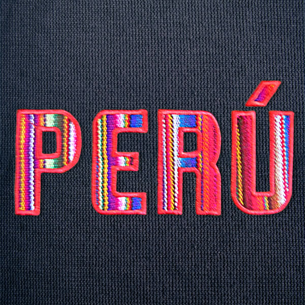 bordados aplique logo Perú