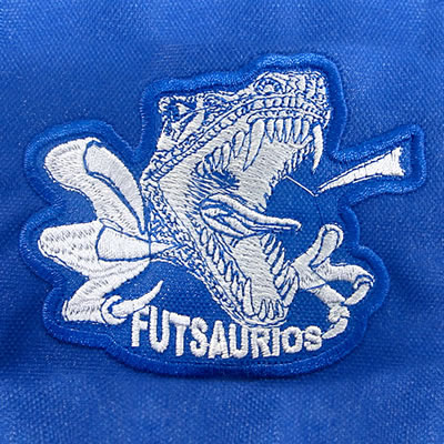 bordados aplique logo futsaurios